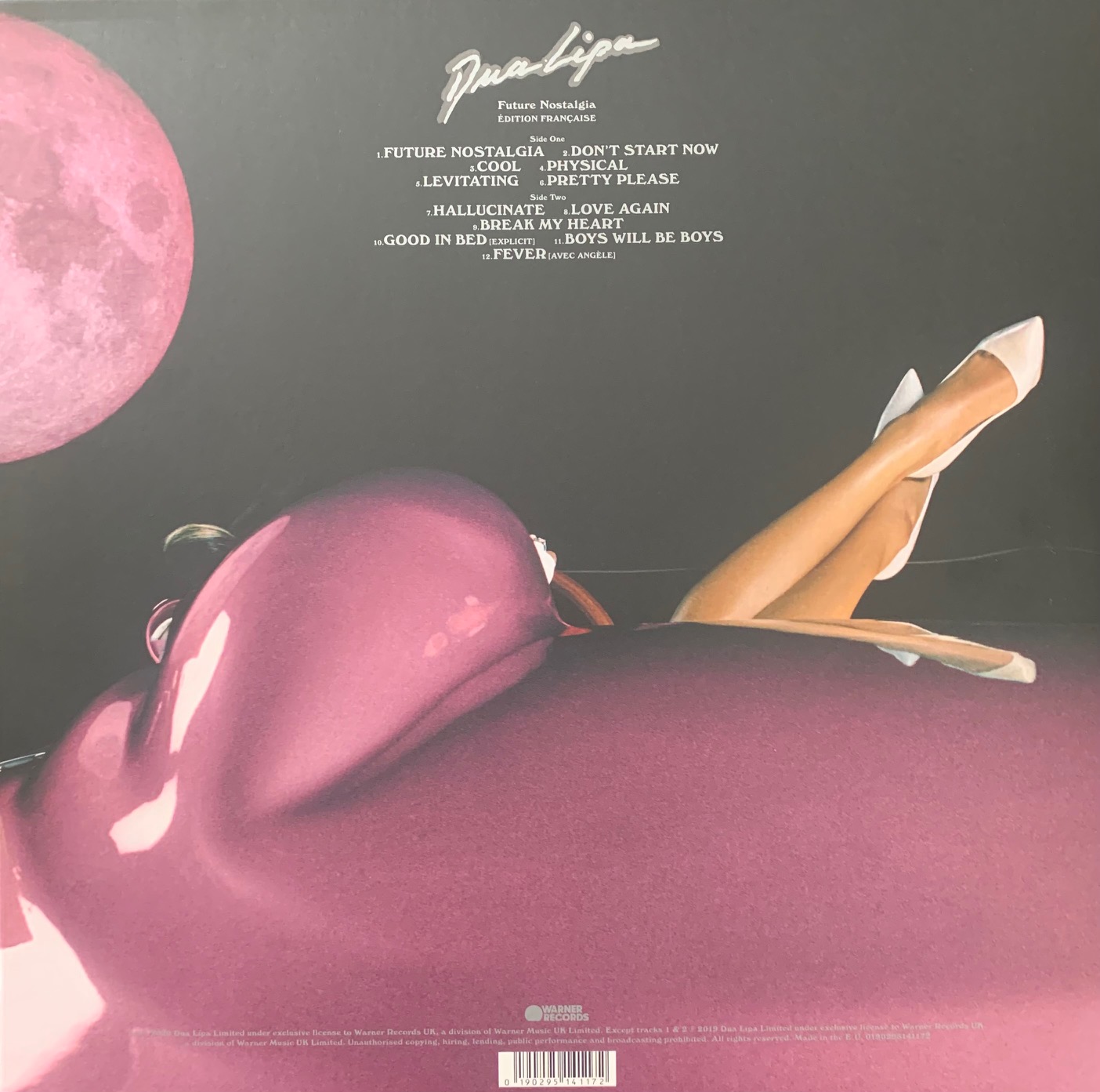 El Show de los Discos, E02: Future Nostalgia de Dua Lipa en vinilo  (edición rosa trasparente) - La Rata