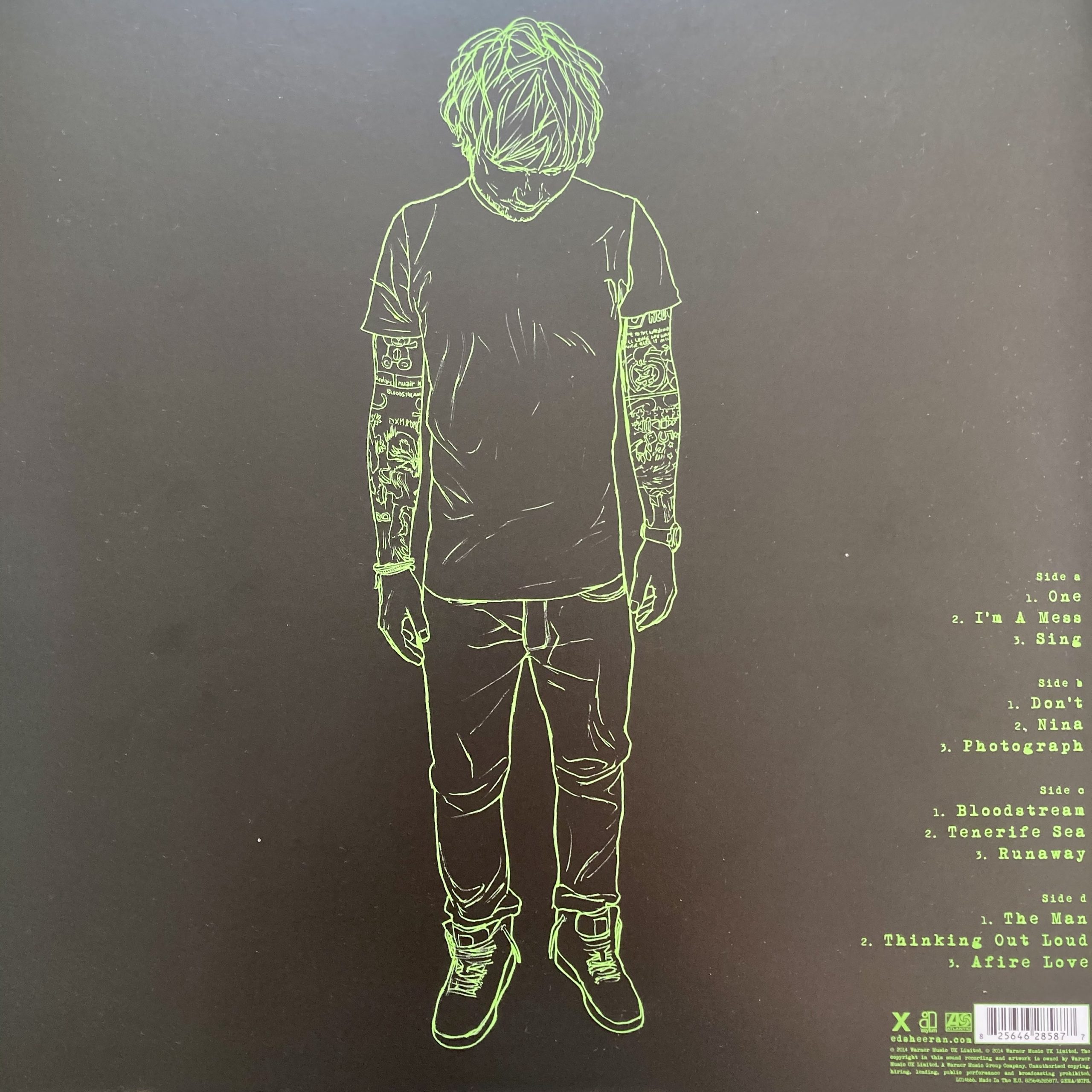 La corresponsal adolescente”Ed Sheeran - X - 2014 - VinylRoute