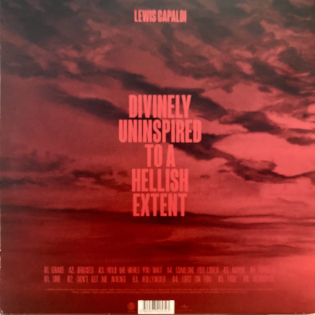 “La corresponsal adolescente” Lewis Capaldi - Divinely Uninspired To A ...